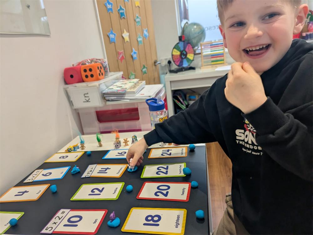 A session tailored to an individual pupil's interests
